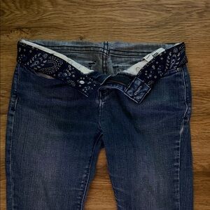 Levi's 525 Dark Blue Straight Leg Jeans